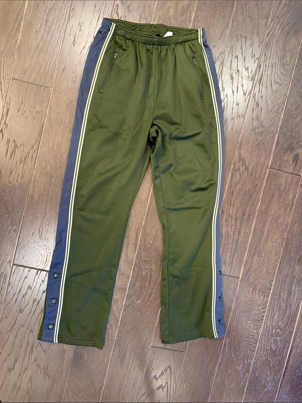 Tag Rag Vintage 90’s Olive Green Side-Stripe Track Joggers